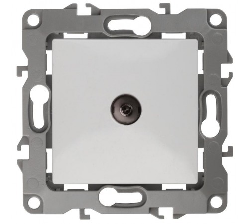 Розетка TV 12-3101-01 одиночная,  белый  Б0014705  ЭРА