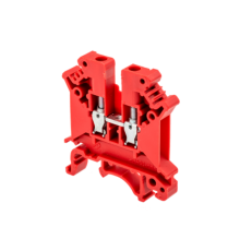 Клемма пружинная проходная, 4 мм2, красная MTS-4RD  88304  ОВЕН