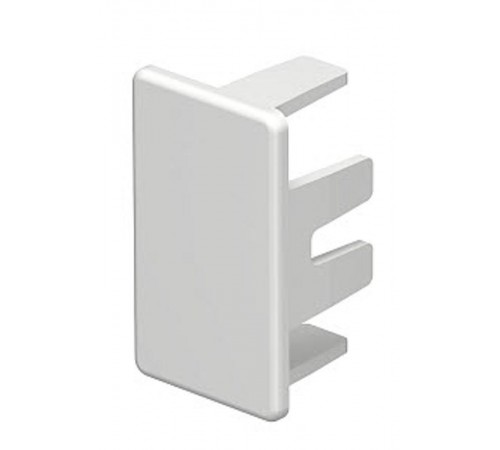 Торцевая заглушка кабельного канала WDK 20x35 мм (ПВХ,белый) (WDK HE20035RW)  6193137  OBO Bettermann