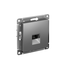 AtlasDesign Сталь Розетка телефонная RJ11, механизм  ATN000981  SE