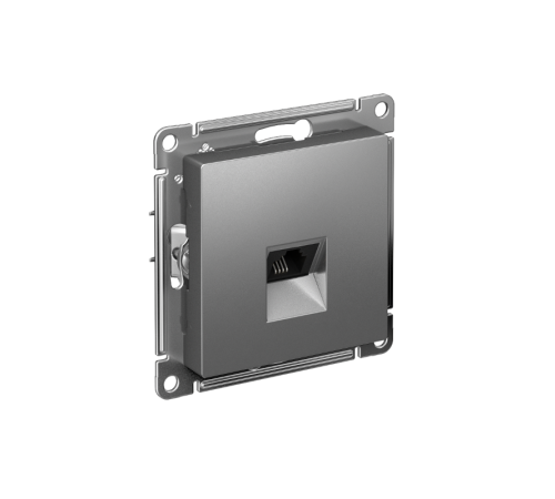 AtlasDesign Сталь Розетка телефонная RJ11, механизм  ATN000981  SE