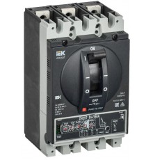 ARMAT Авт. выкл. лит. корпус 3P D 50кА 160А эл. пр.   AR-MCCB-3D-050-0160A-ELPC  IEK