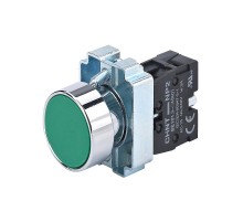Кнопка управления NP2-BA31 без подсветки зеленая, 1НО, IP40 (R)  573956  CHINT