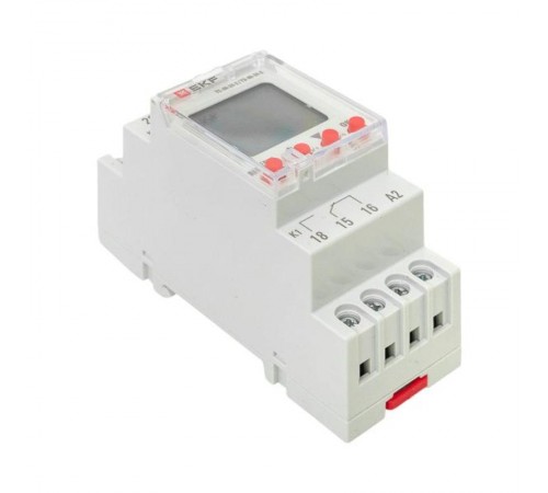 Таймер электронный двухканальный ТЭ-80 24-230В  te-80-24-2  EKF