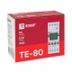 Таймер электронный двухканальный ТЭ-80 24-230В  te-80-24-2  EKF