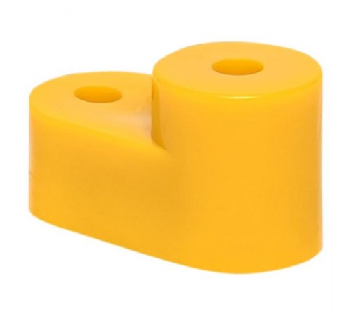 Изолятор угловой "Стойка" желтый EKF  PROxima  ak-1-1-y  EKF