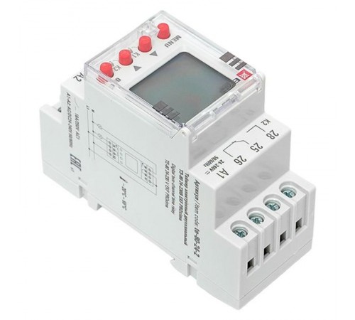 Таймер электронный двухканальный ТЭ-80 24-230В  te-80-24-2  EKF