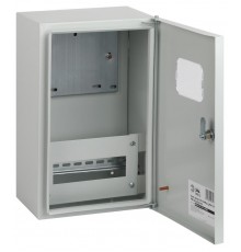 Щит учетно-распределительный навесной ЩУРн-1/9 зо-1 76 УХЛЗ IP31 (400x250x175)  Б0041680  SIMPLE ЭРА