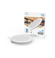 Встраиваемый светильник ультратонкий круглый IP20 15W170х22 O 155 6500K 1250лм 1/20  939111315  Gauss