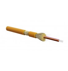 FO-DT-IN-50-12-HFLTx-OR Кабель волоконно-оптический 50/125 (OM2) многомодовый, 12 волокон HFLTx, -40°C - +70°C  394568  Hyperline