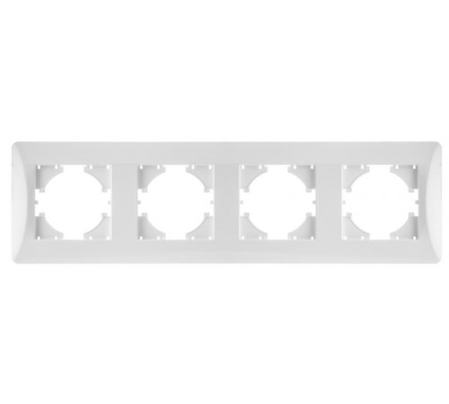 Ugra РАМКА 4-местная, цвет белый.  С1140-001  GUSI Electric