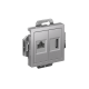 AtlasDesign Алюминий Розетка 2-ая HDMI+RJ45, кат.5Е, механизм  ATN000382  SE