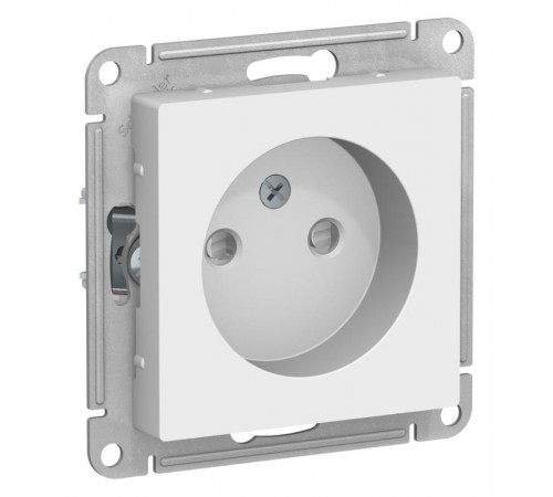AtlasDesign Лотос Розетка без заземления со шторками, 16А, механизм  ATN001349  SE