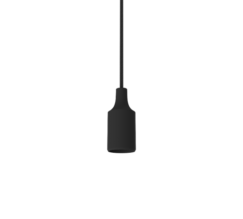 Светильник подвесной шнур под лампу Decor PL011 черный E27, 1 м, 1/40  PL011  Gauss