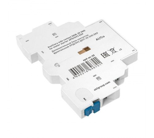 Дополнительный блок контактов боковой АПД/GV2 ДКП-20 2НО  apd-an-20  EKF