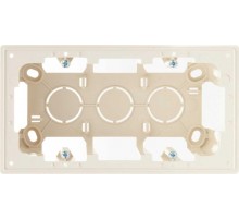 Simon 24 Сл. кость Коробка для накладного монтажа 2-ая  2400752-031  Simon