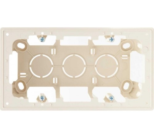 Simon 24 Сл. кость Коробка для накладного монтажа 2-ая  2400752-031  Simon