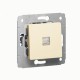 Cariva Сл. кость Выключатель 1-клавишный с подсветкой  773710  Legrand