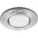 Светильник потолочный встраиваемый под лампу GX53 CD4037 20LED*2835SMD 4000K, 15W GX53, без лампы, прозрачный, хром  40504  FERON