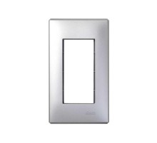 Simon CIMA 500 Рамка с суппортом на 1 модуль 500CIMA, 164х30х94мм, 9мм, алюминий  51010101-033  Simon