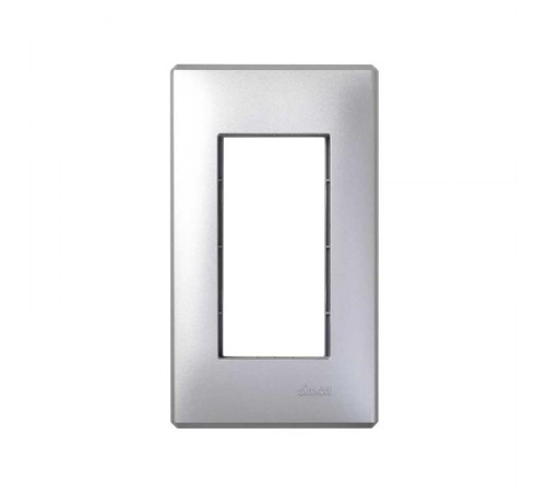 Simon CIMA 500 Рамка с суппортом на 1 модуль 500CIMA, 164х30х94мм, 9мм, алюминий  51010101-033  Simon