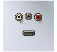 2x Cinch Audio (RCA) / Stereo Jack (TRS 3.5 mm) / HDMI MAAL1082 Jung