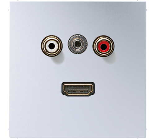 2x Cinch Audio (RCA) / Stereo Jack (TRS 3.5 mm) / HDMI MAAL1082 Jung