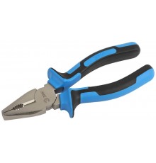 Плоскогубцы 160 мм комбинированные двухкомпонентные рукоятки  Б0055911  ЭРА