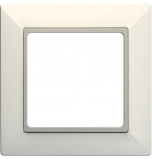 Рамка 1-пост; Eco Profi; термопласт; слоновая кость  EP481  Jung