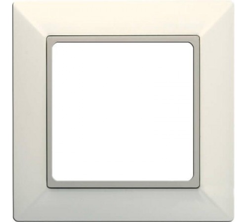 Рамка 1-пост; Eco Profi; термопласт; слоновая кость  EP481  Jung