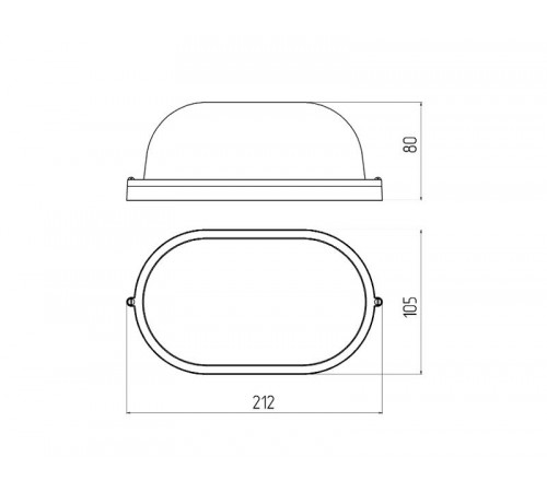 Светильник пылевлагозащищенный под лампу для ЖКХ НБП 04-60-001 в инд. упаковке без лампы 60Вт, Е27, 220В, IP54, У3  Б0048423  ЭРА
