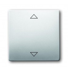 Клавиша для механизма электронного выключателя Busch-Jalousiecontrol , серия pur/сталь  6430-0-0343   2CKA006430A0343  ABB