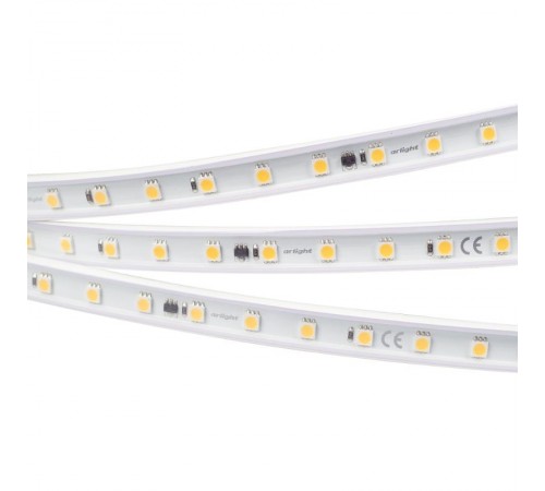 Светодиодная лента герметичная ARL-PV-B54-15.5mm 230V White6000 (8 W/m, IP65, 5060, 50m) (Arlight, 8 Вт/м, IP65)  027056(2)  Arlight