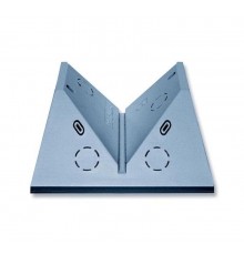 Адаптер угловой/потолочный Busch-W?chter MasterLINE, цвет серебристый металлик  6800-0-2563  2CKA006800A2563  ABB