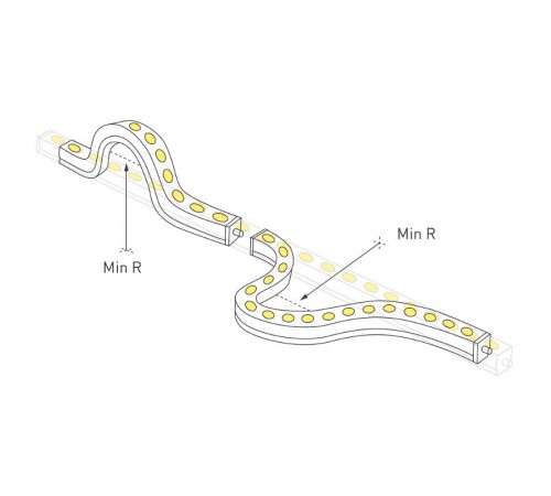 Грейзер THOR-3D-A24-25x27mm 24V Day4000 (24 W/m, IP65, 1m, wire x2) (Arlight, Вывод прямой, 3 года)   047137  Arlight