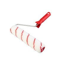 Валик полиамид белый с желтой полосой, ворс 11 мм, ширина ролика 240 мм,  42 мм, бюгель 6 мм  89-0026  REXANT