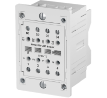 Блок TC-E-VA Клеммный для цепей напряжения, контакт до разрыва , монтаж в панель, зажим под болт  1SNA166747R0200  TE