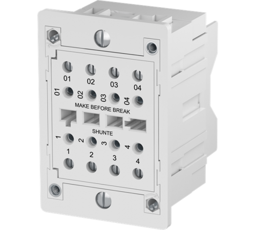 Блок TC-E-VA Клеммный для цепей напряжения, контакт до разрыва , монтаж в панель, зажим под болт  1SNA166747R0200  TE