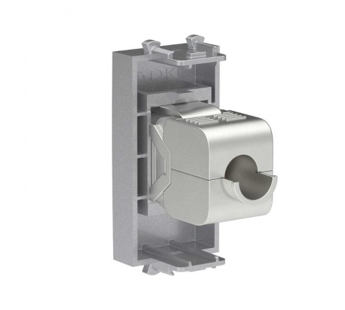 Компьютерная розетка RJ-45 без шторки модульная, кат.5е экранированная, "Avanti", "Закаленная сталь", 1 модуль  4404761  DKC