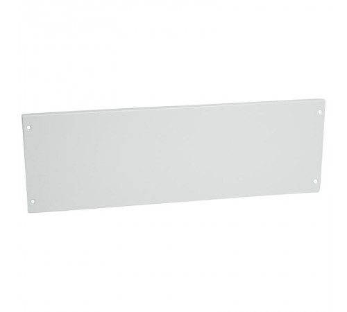 Сплошная металлическая лицевая панель на винтах XL3 800/4000 - высота 200 мм - 24 модуля  020943  Legrand