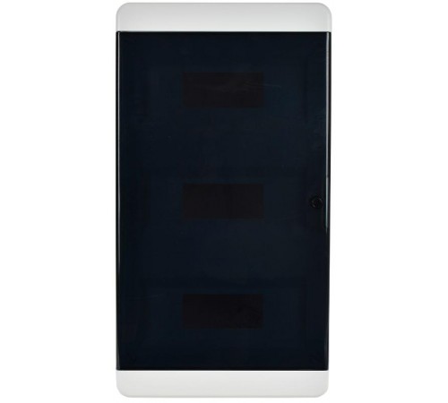 Корпус пластиковый встраиваемый на 36 модулей ЩРВ-П-36 IP41 черная прозрачная дверь TEKFOR  TF5-KP12-V-36-41-K01-K03 TEKFOR  IEK