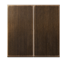 Двойная клавиша для балансирных механизмов выключателей (кнопок), в комплекте с CD95HP (крепежный элемент); металл; латунь antik; Messing  ME2995AT 