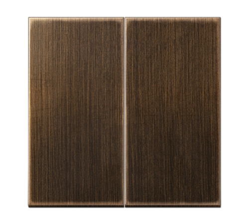 Двойная клавиша для балансирных механизмов выключателей (кнопок), в комплекте с CD95HP (крепежный элемент); металл; латунь antik; Messing  ME2995AT 