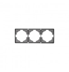 Рамка ROUND 3-постовая титан  KR-78-0753-2  Kranz