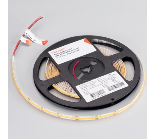 Лента светодиодная герметичная COB-NANO-X544-8mm 24V Day4000 (11.5 W/m, IP65, CSP, 5m) (arlight, -)  031905(2)  Arlight