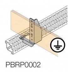 Держатель для шины PE, (2 шт.)1STQ001554B0000  ABB