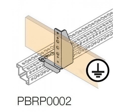 Держатель для шины PE, (2 шт.)1STQ001554B0000  ABB