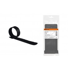 Хомут-липучка ХЛ 16х210 мм черный (20 шт)  SQ0515-0706  TDM