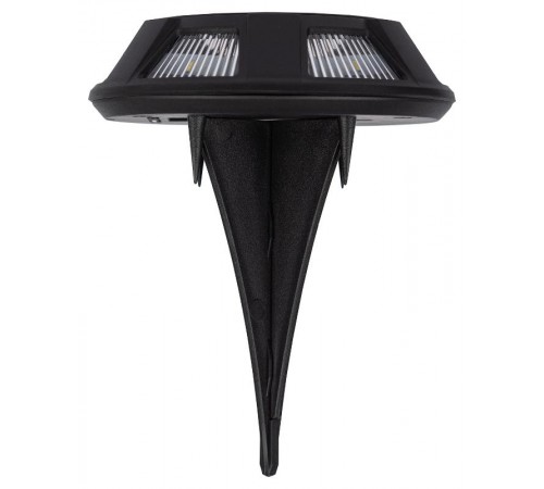 Садовая подсветка Таблетка на солнечной батарее ERAST024-01 сталь, пластик, 8 LED, 11,5*11,5*3 см  Б0057662  ЭРА