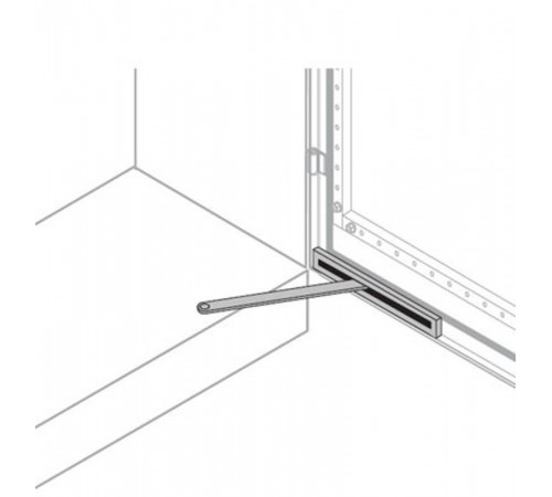Фиксатор для двери в открытом положении  TA5510  ABB